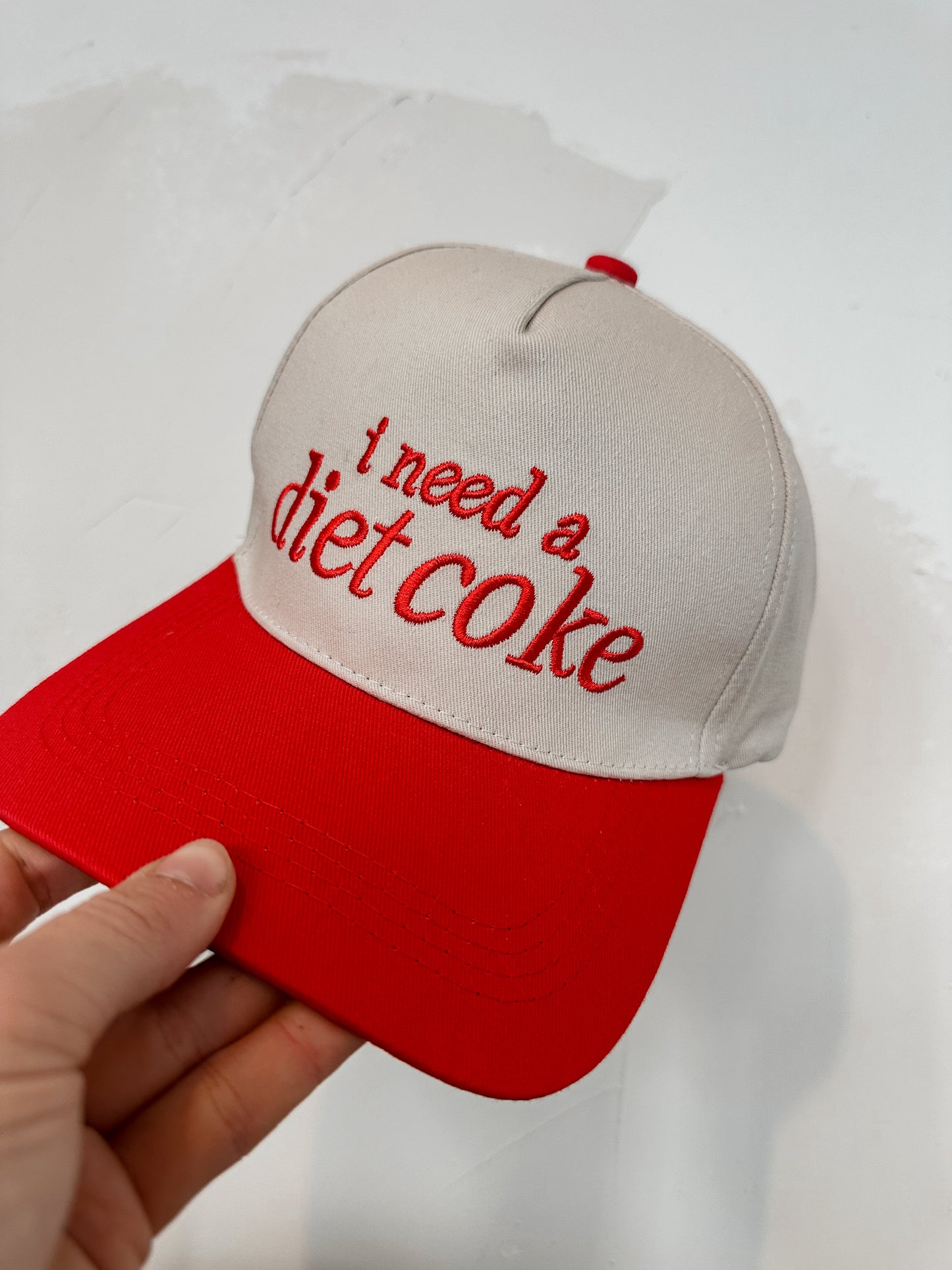 I NEED A DIET COKE HAT