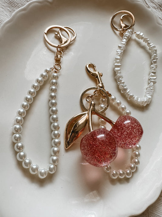 Pearl Purse Keychains