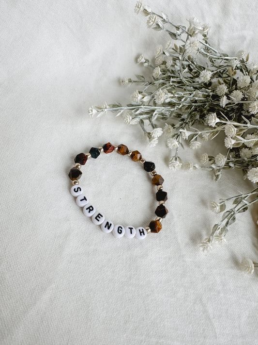 Tiger Eye Strength Bracelet
