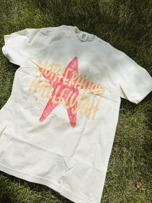 Motherhood Hallelujah Tee