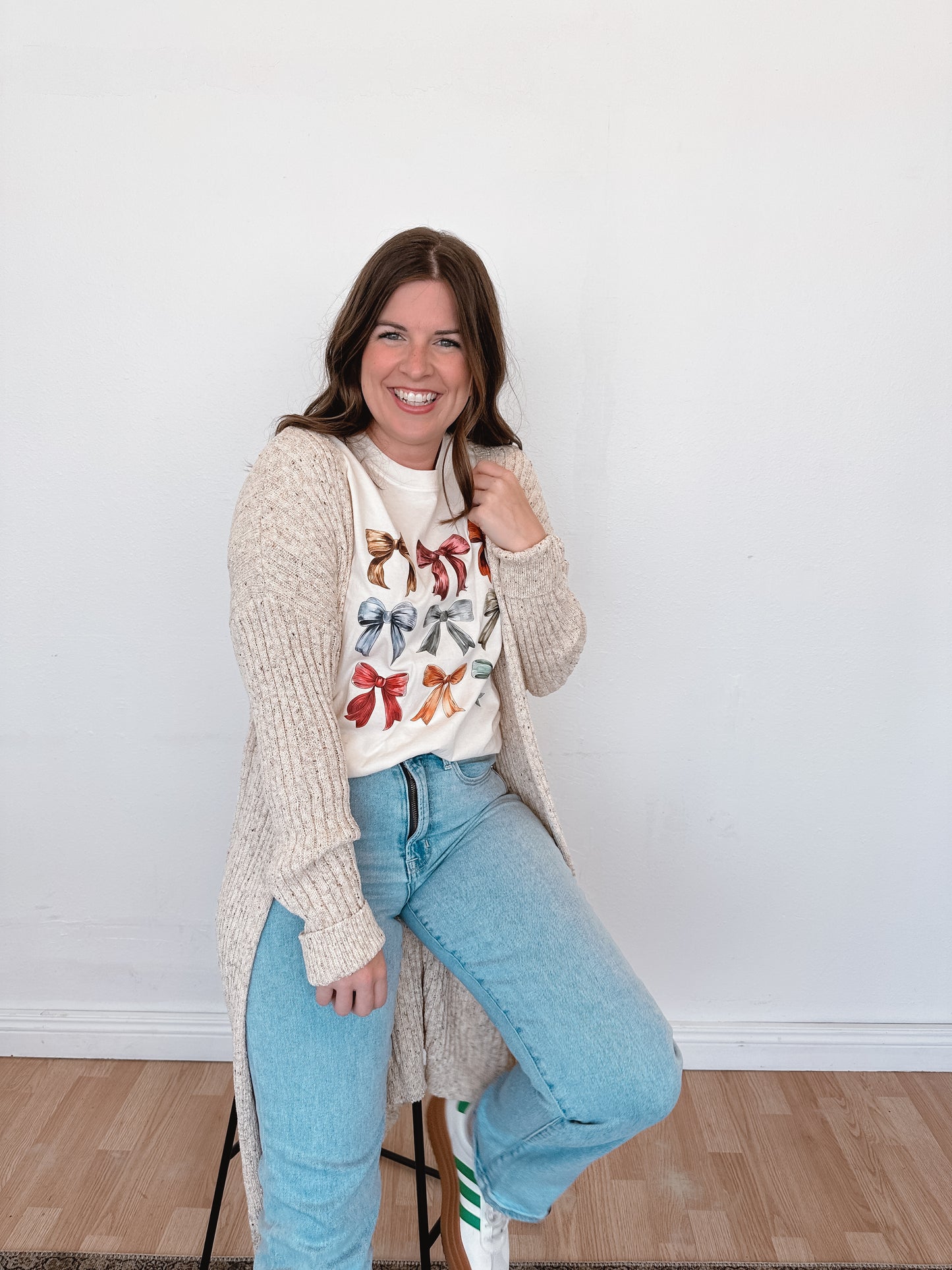 Oatmeal Midi Duster Cardigan