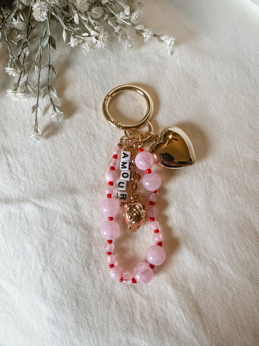 Amour Charm Keychain