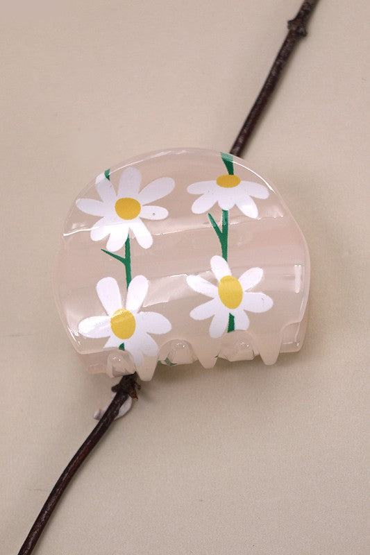 Mini Flower Claw Clip