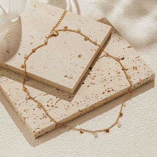 Dainty Disc Necklace