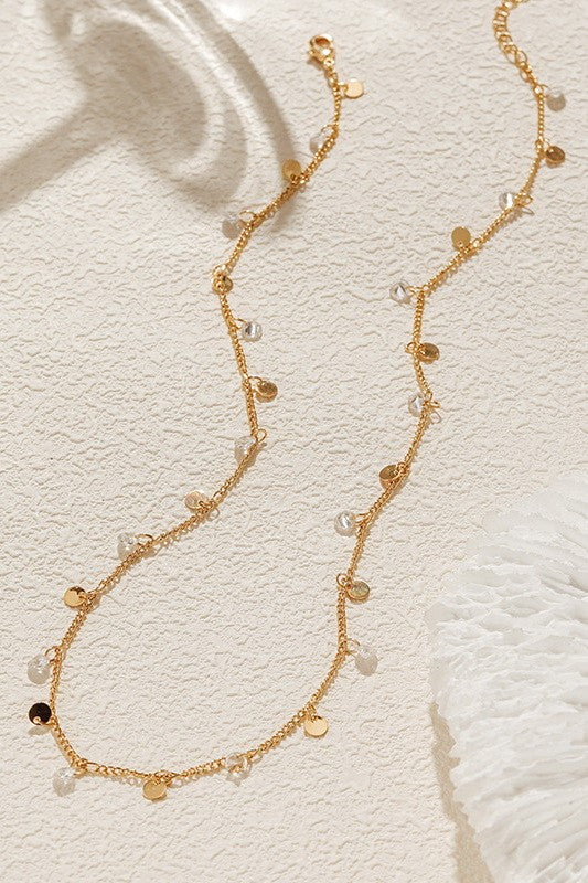 Dainty Disc Necklace