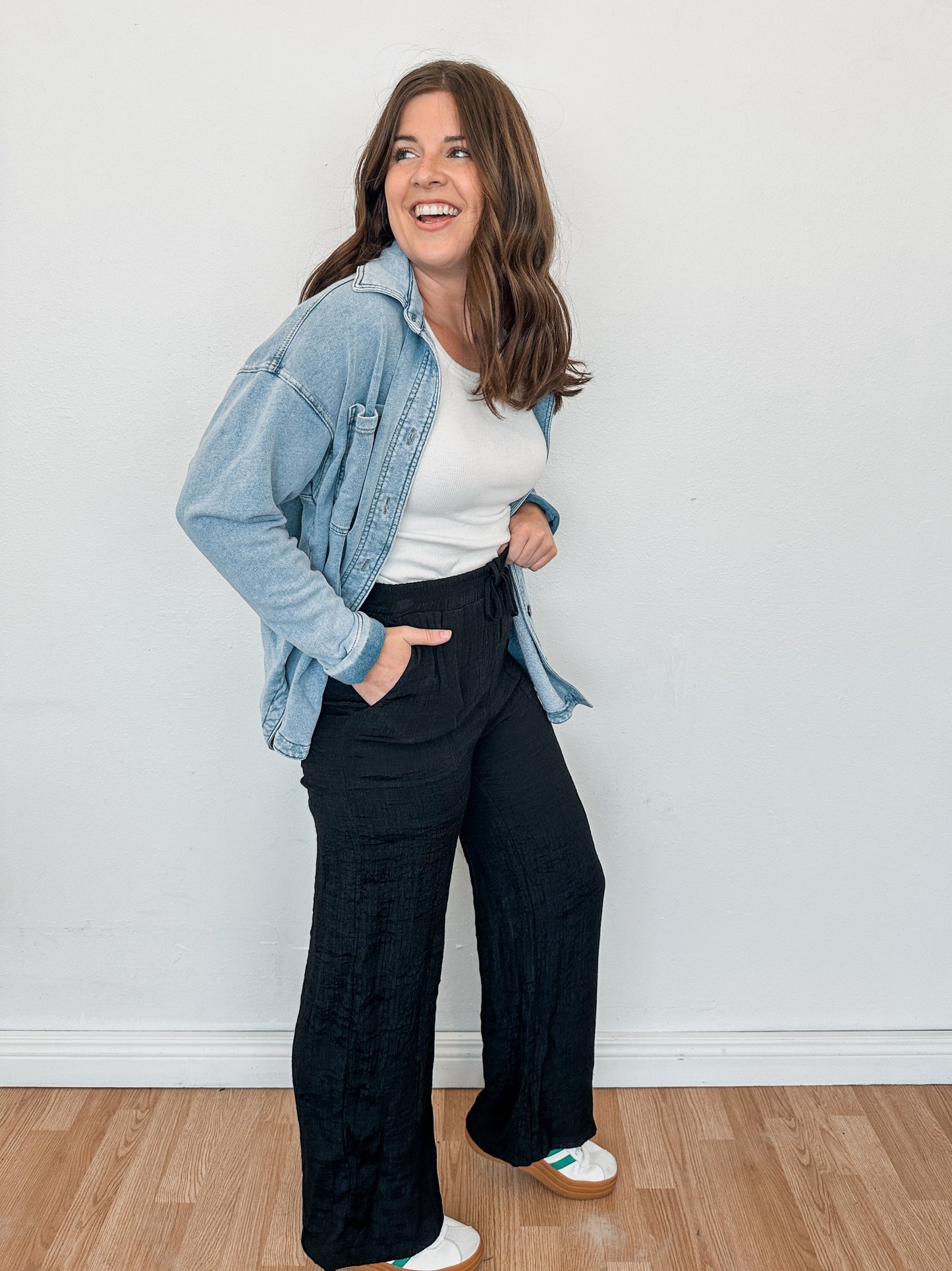 Essential Denim Shirt Jacket
