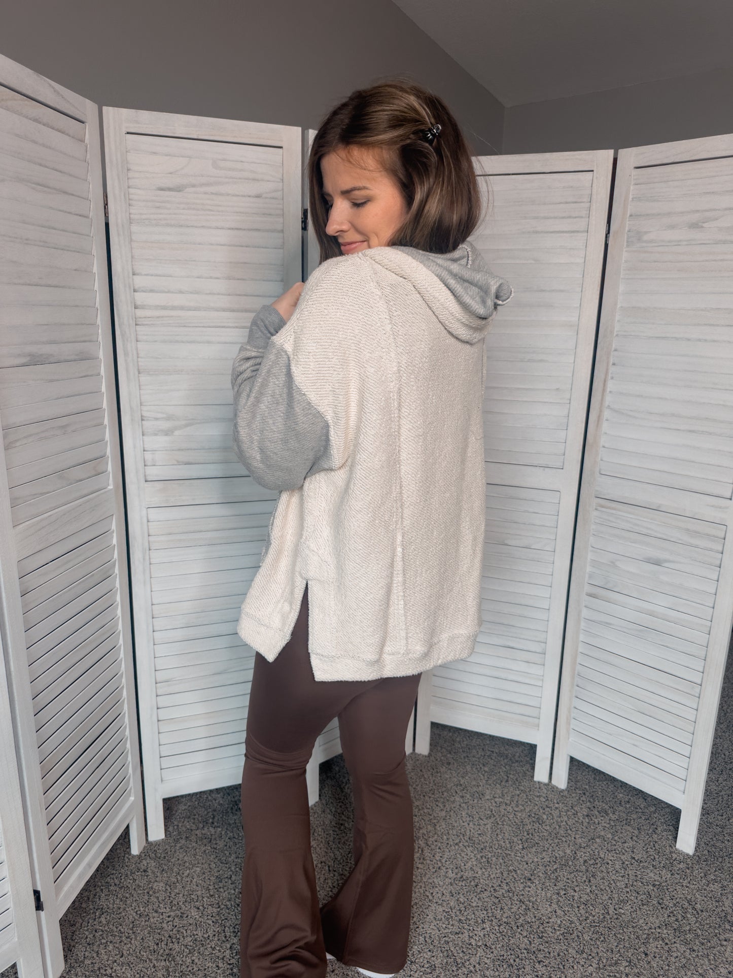 Heather Grey Pullover Hoodie