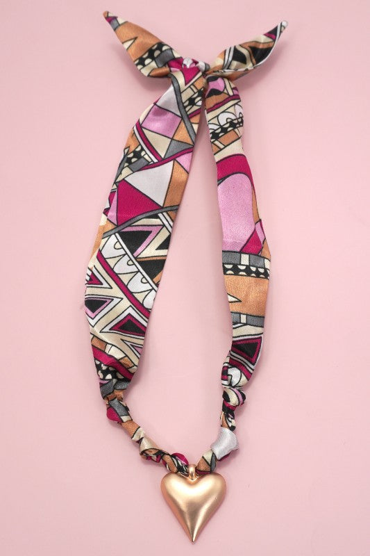 Handmade Scarf Necklace