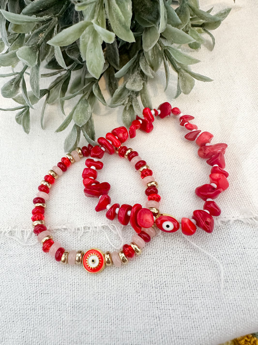Red Evil Eye Bracelets