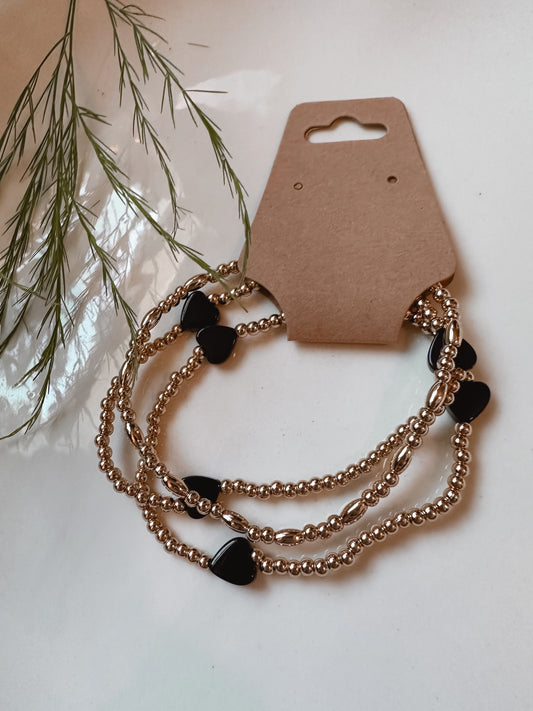 Heart Bracelet Set