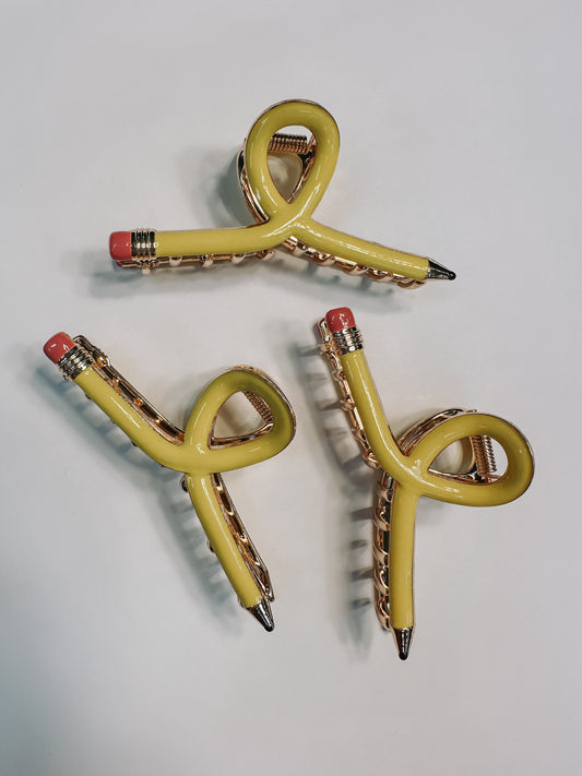 Pencil Hair Clip