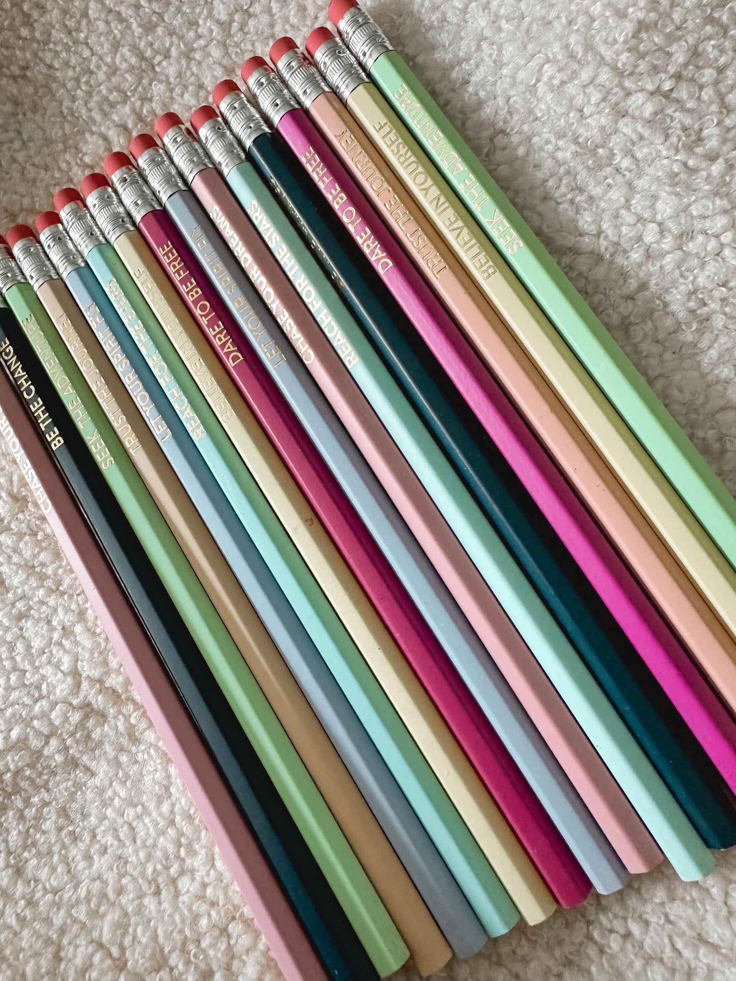 Affirmation Pencil Set