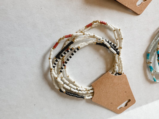 Seed Bead Bracelet Stacks