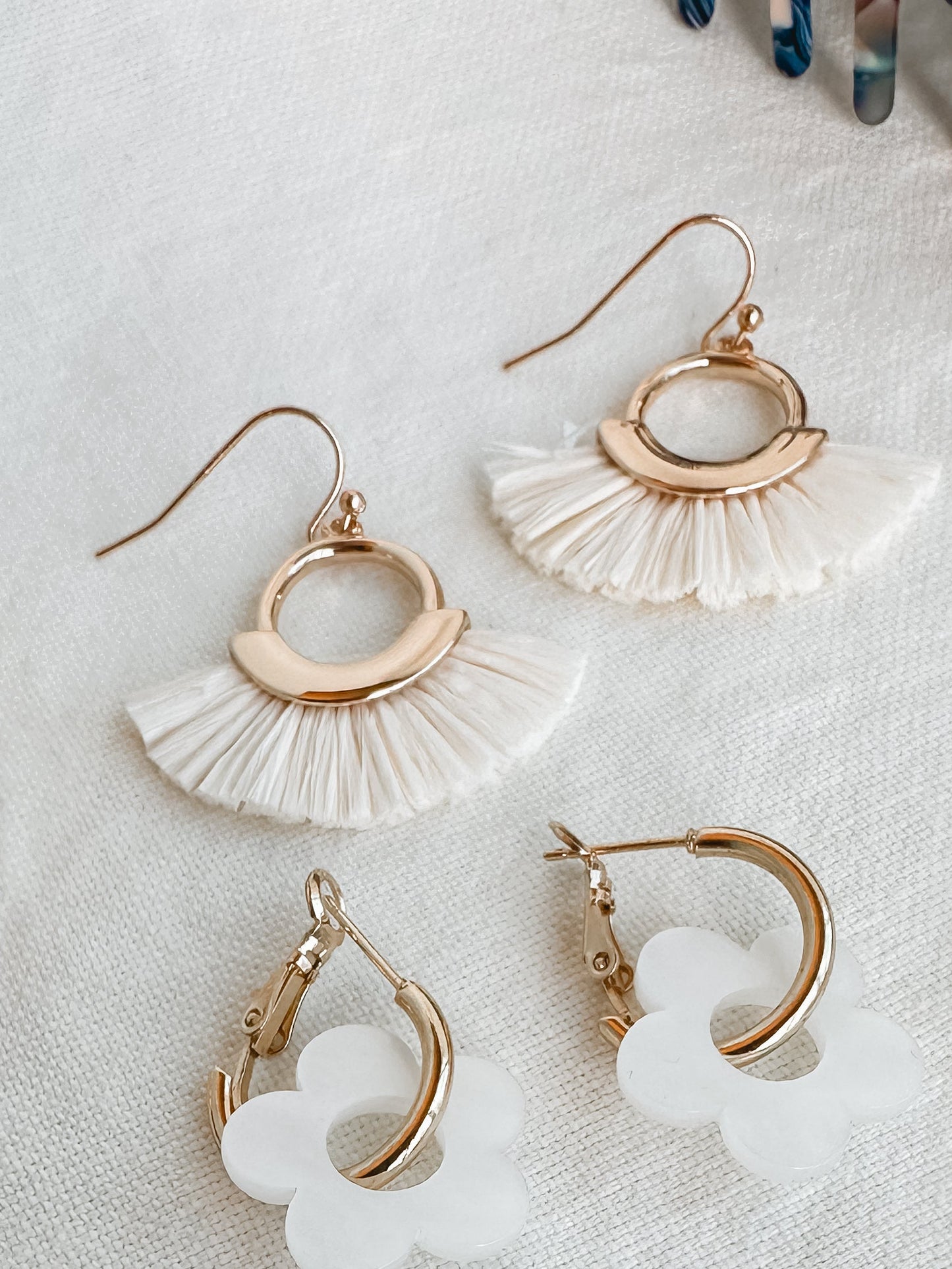 Fringe Drop Earrings