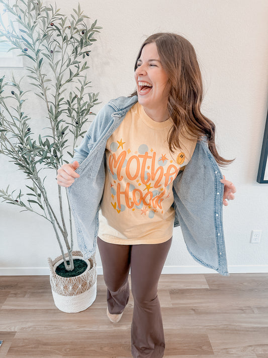 Motherhood Polka Dot Tee