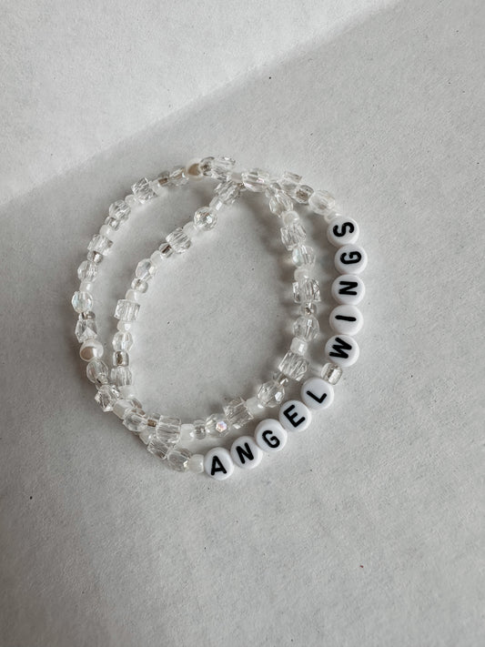 Angel Wings Bracelet Set