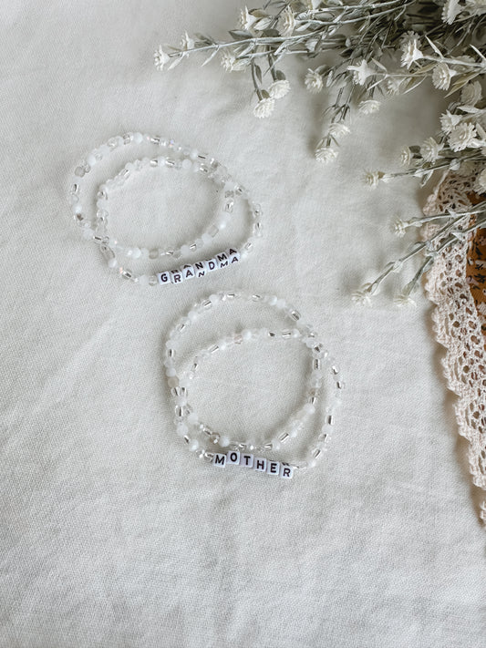 Mother / Grandma Bracelet Set