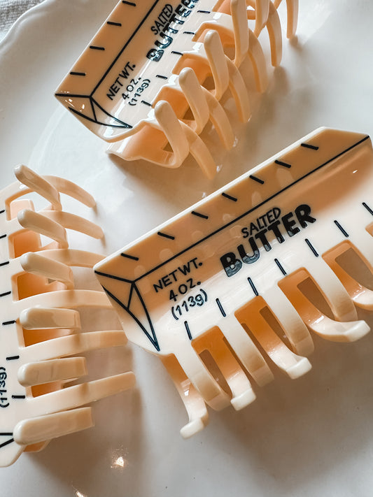 Salted Butter Claw Clip