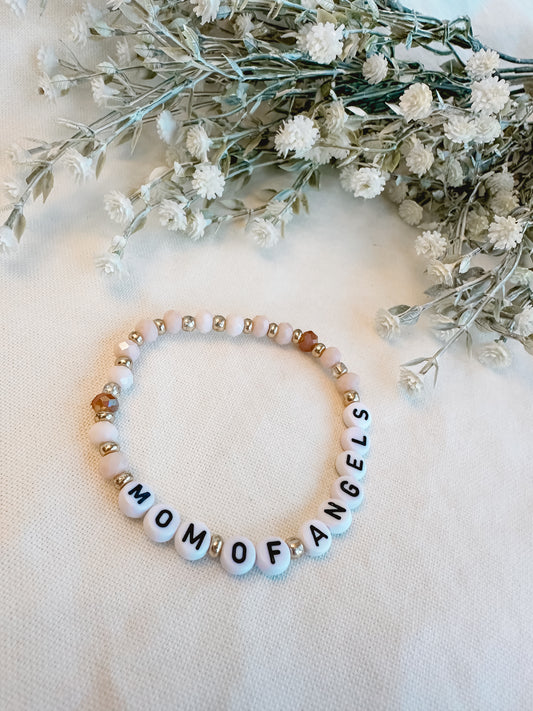 Mom of Angels Bracelet