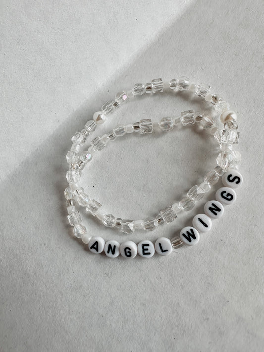 Angel Wings Bracelet Set
