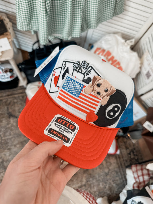 Pup Flag Patch Hat