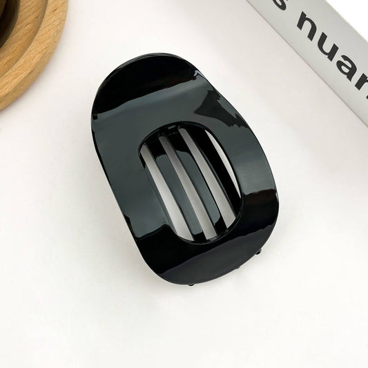 Flat Hair Clip - Black