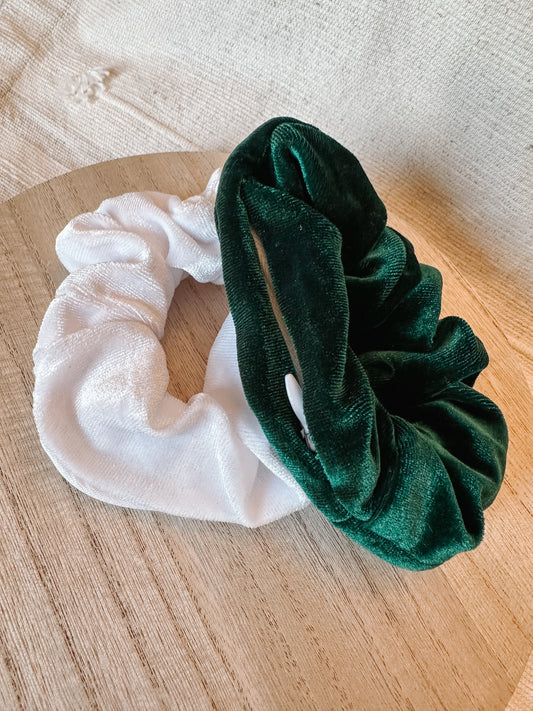 Secret Pocket Velvet Scrunchie