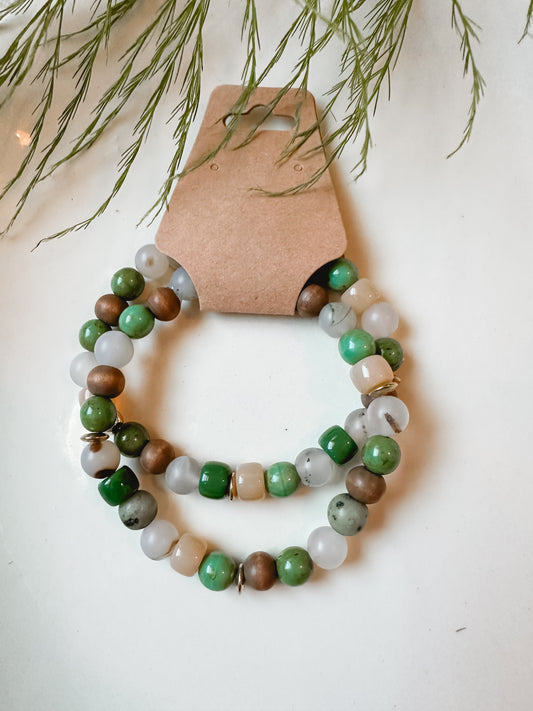 Earthy Girl Bracelet Stack