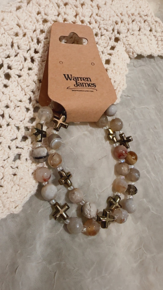 Sandalwood Bracelet Set