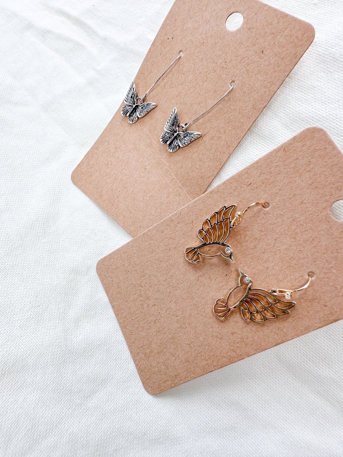 Butterfly Drop Earrings