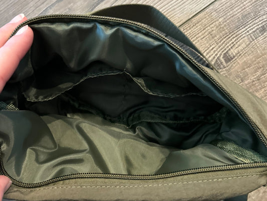 Sage Nylon Sling Bag