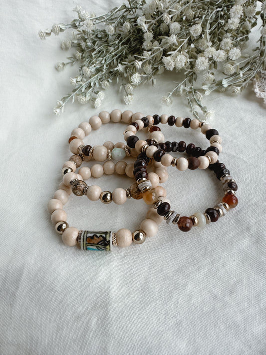 Build Your Own Bracelet Stack - Natural