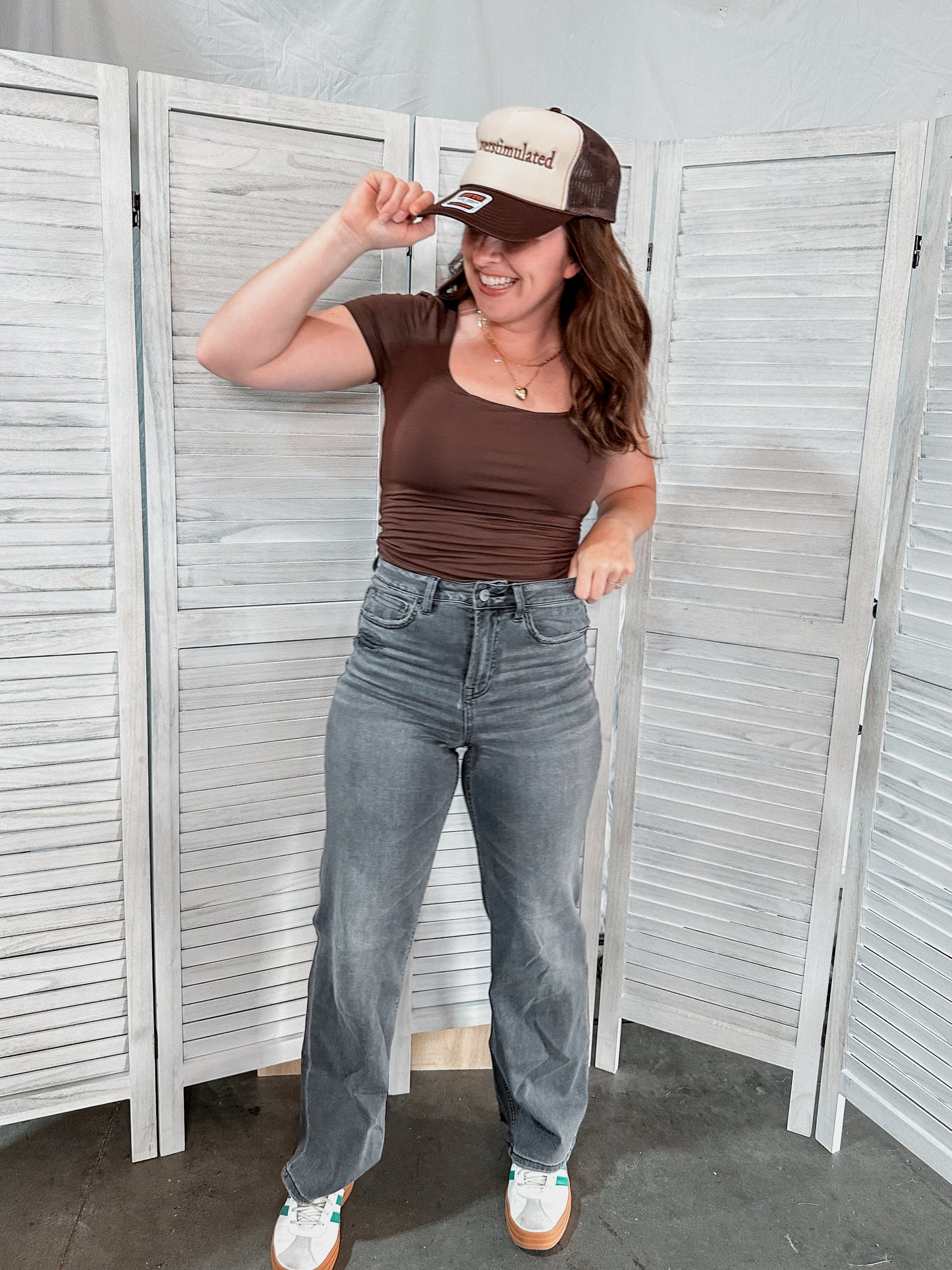Essential Double Layer Square Neck Top