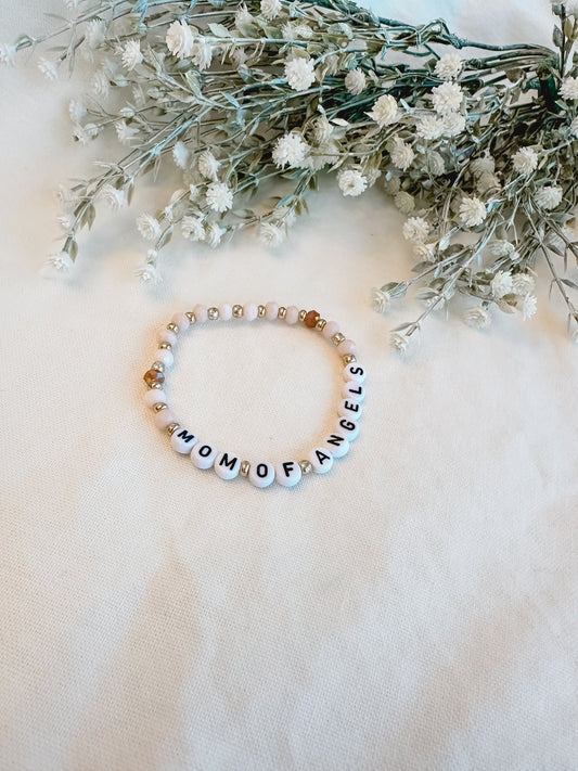 Mom of Angels Bracelet