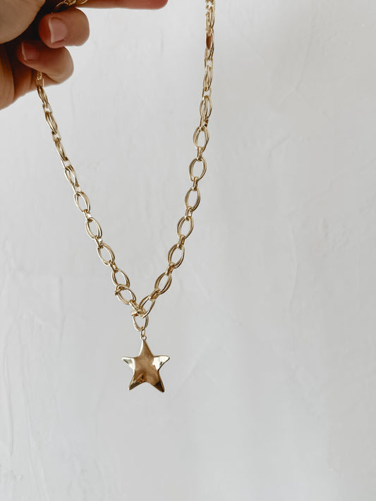Star Charm Chain Necklace