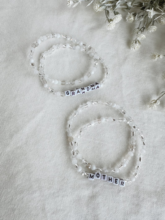 Mother / Grandma Bracelet Set