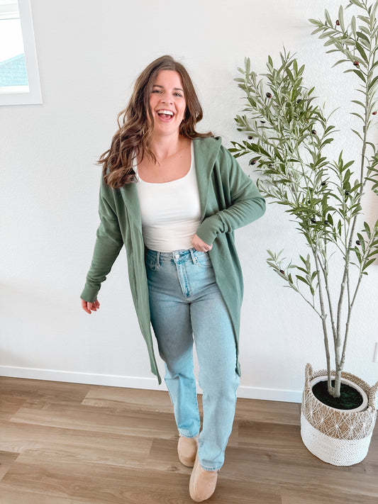Essential Duster Cardigan