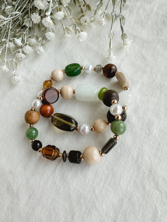 Woodland Stretch Bracelet Set