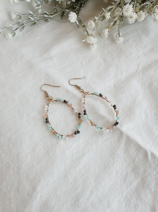 Beaded Drop Earrings