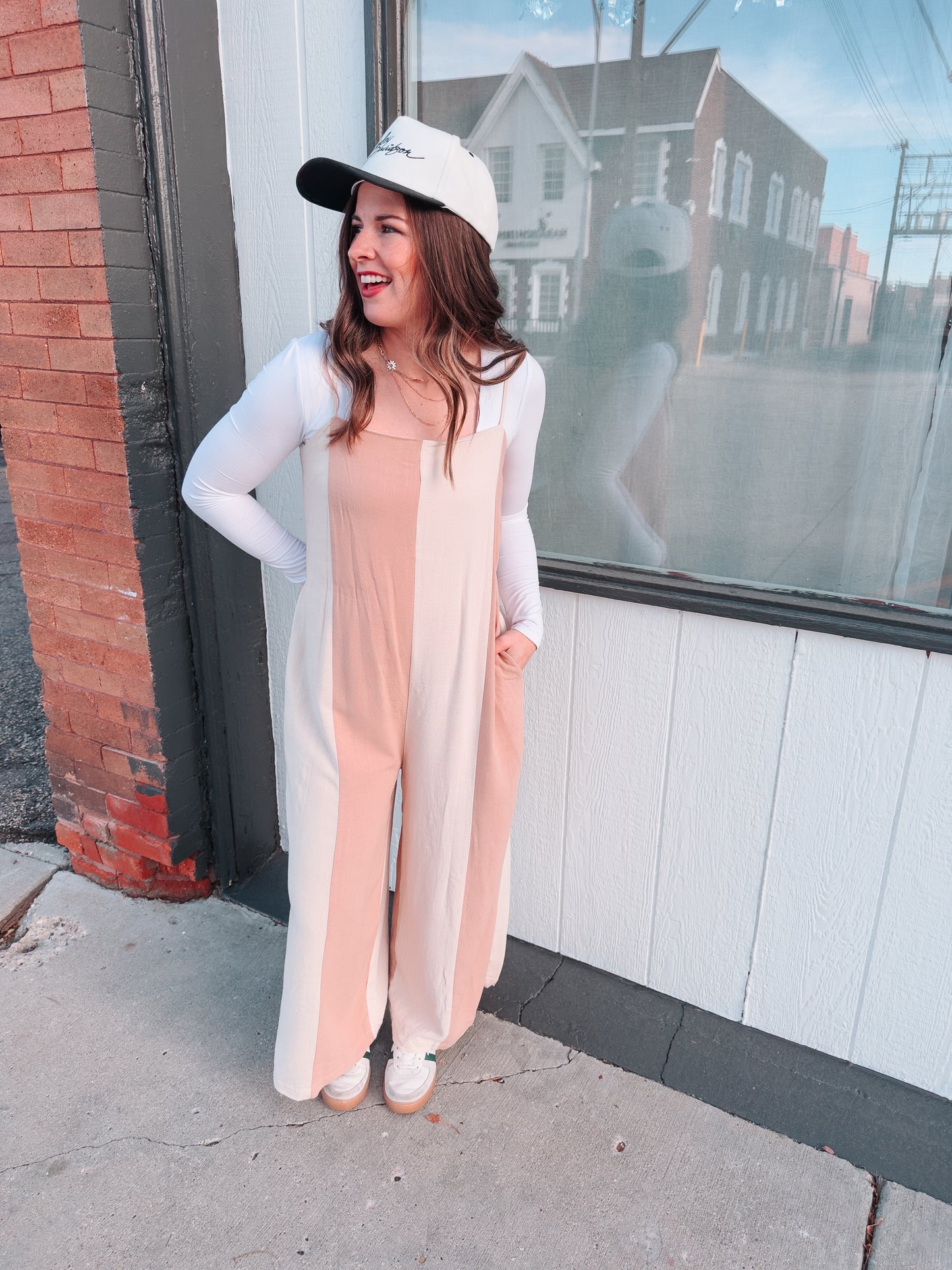 Color Block Jumpsuit