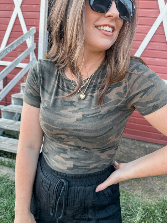 Essential Camo Tee