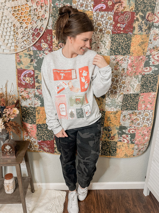 Merry + Bright Matchbox Sweatshirt