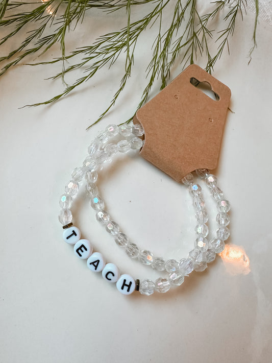 Pretty Teach Bracelet Set