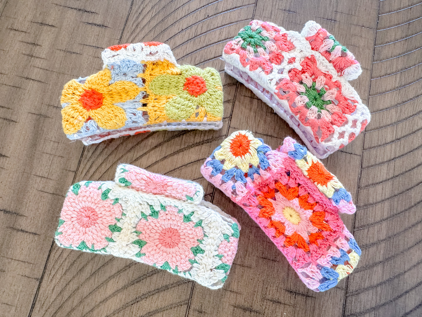 Crochet Claw Clips