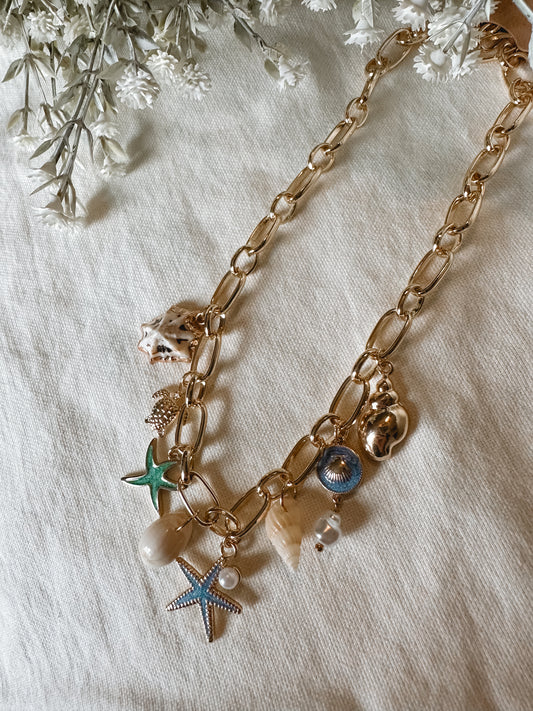 Beachy Girl Charm Necklace