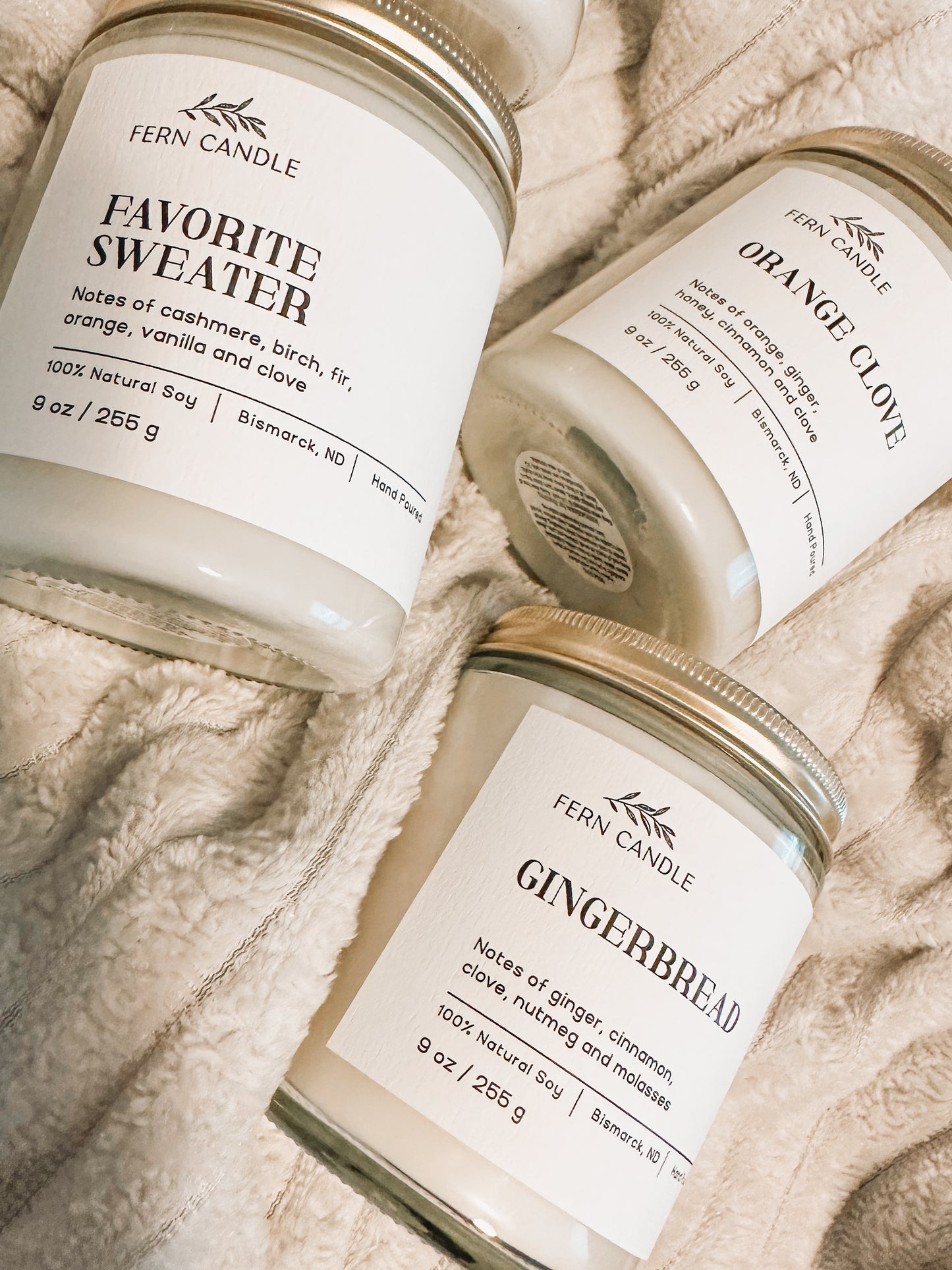 9oz Fern Candle