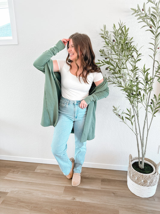 Essential Duster Cardigan