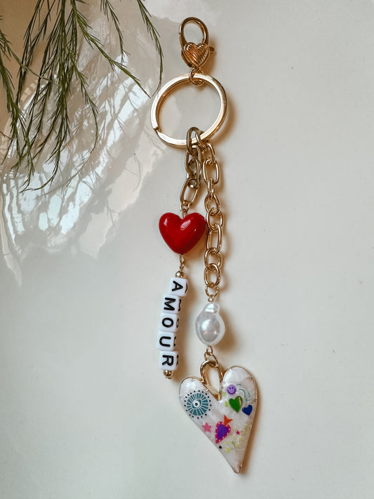 Lover Girl Keychain