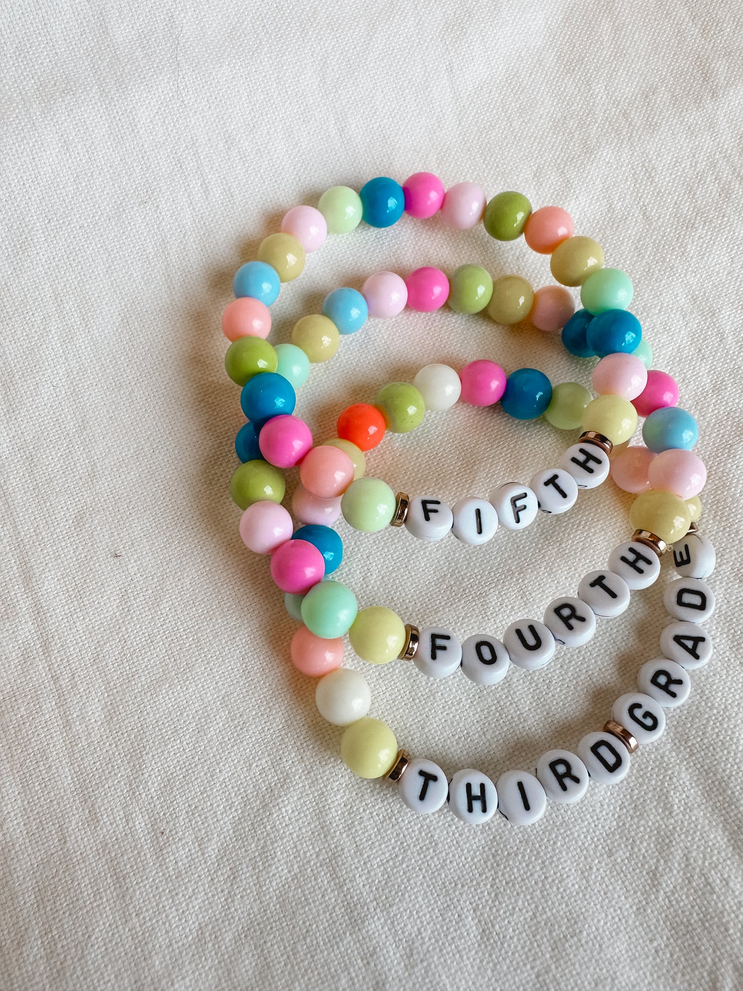 COLOR POP TEACHER BRACELETS