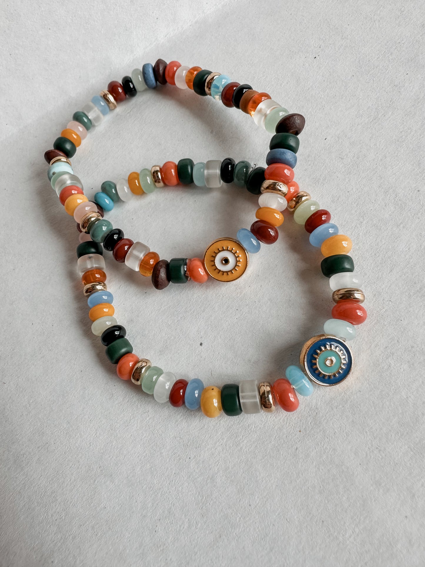 Colorful Evil Eye Bracelet